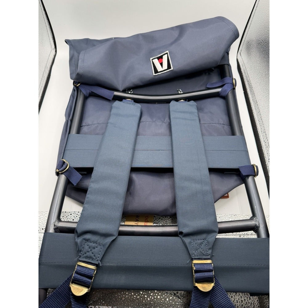 Vintage Academy Broadway Mountain Crest Jr #1730 Blue External Hiking Backpack - Picture 5 of 9